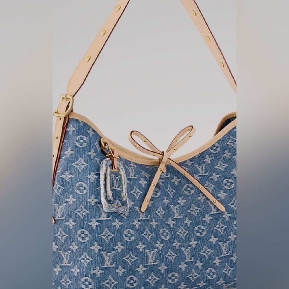 Must !Brand new rare Carry on MM Authentic denim Louis Vuitton purse. Limited… - Picture 7 of 16